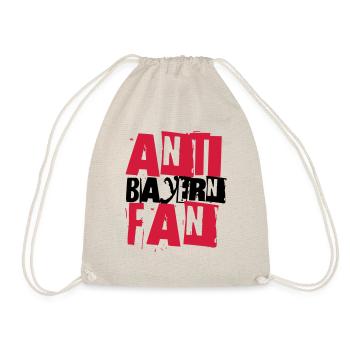 ANTI BAYERN FAN - Turnbeutel - Natur - Vorne