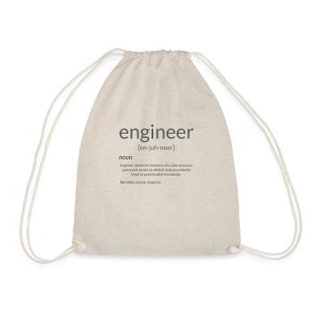 Gift for Engineer College Major Engineer - Drawstring Bag - nature - Front