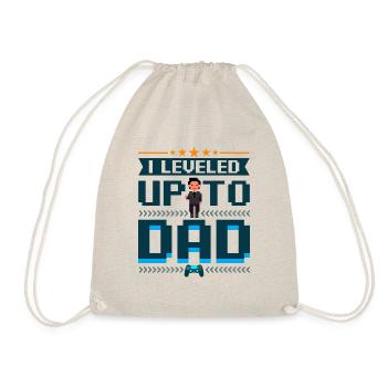 Gamer dad - Drawstring Bag - nature - Front
