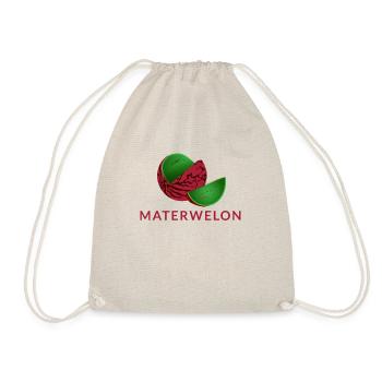 Materwelon Watermelon Watermelon fruity - Sac de sport léger - nature - Devant