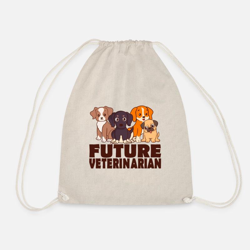 Tierarzt Student - Turnbeutel - Natur