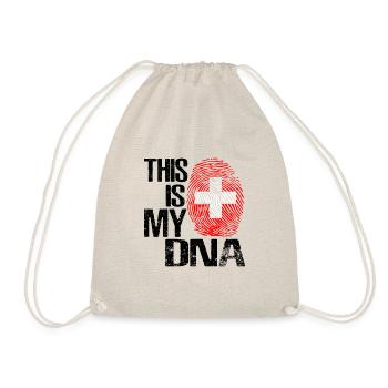 Idée cadeau T-shirt Suisse - Sac de sport léger - nature - Devant