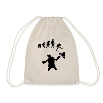 Evolution diver gift idea for scuba diving divers - Drawstring Bag - nature - Front
