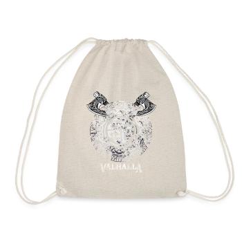 Ornament mit axt m s - Turnbeutel - Natur - Vorne