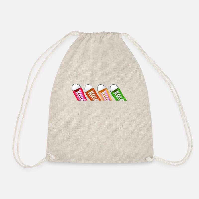 Sneakers - Drawstring Bag - nature