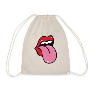 Rock and roll - Drawstring Bag - nature - Front