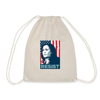 Kamala Harris Resist - Drawstring Bag - nature - Front