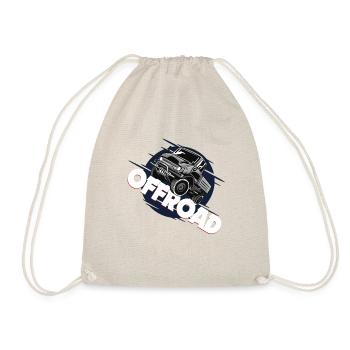 Offroad, Unimog, Unimog 406,Commercial vehicles - Drawstring Bag - nature - Front