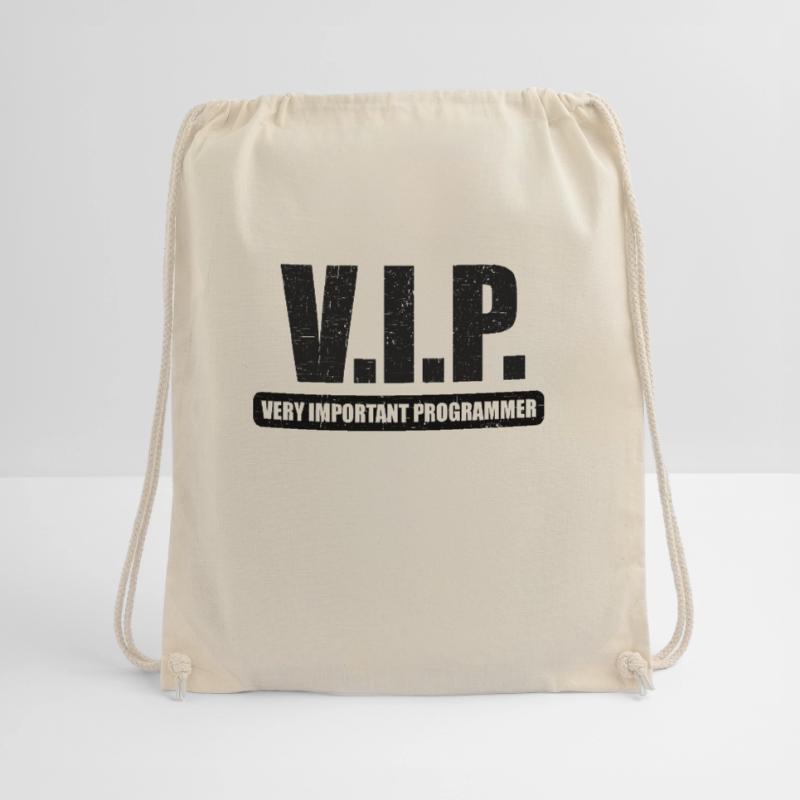V.I.P. VIP very important Programmer Linux IT Turnbeutel