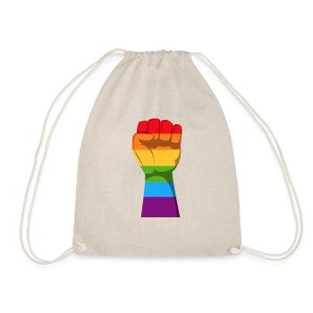 arc en ciel - Sac de sport léger - nature - Devant