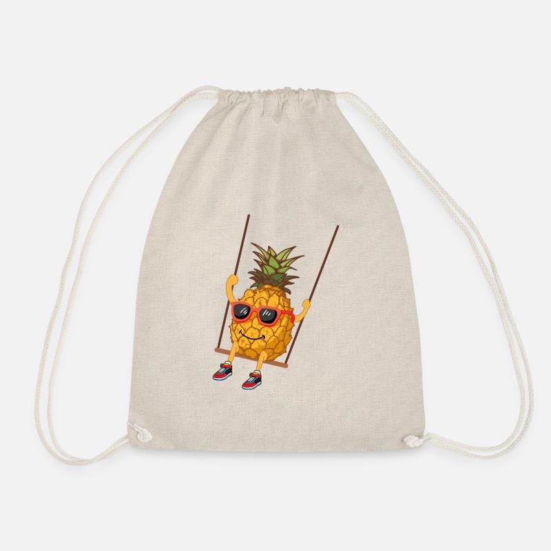 annanas pineapple - Turnbeutel - Natur
