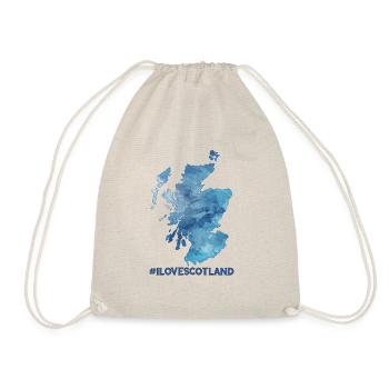 I love Scotland - Turnbeutel - Natur - Vorne