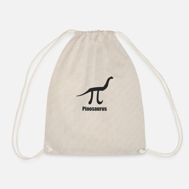 Mathe Mathematik Witz Mathelehrer Pinosaurus - Turnbeutel - Natur