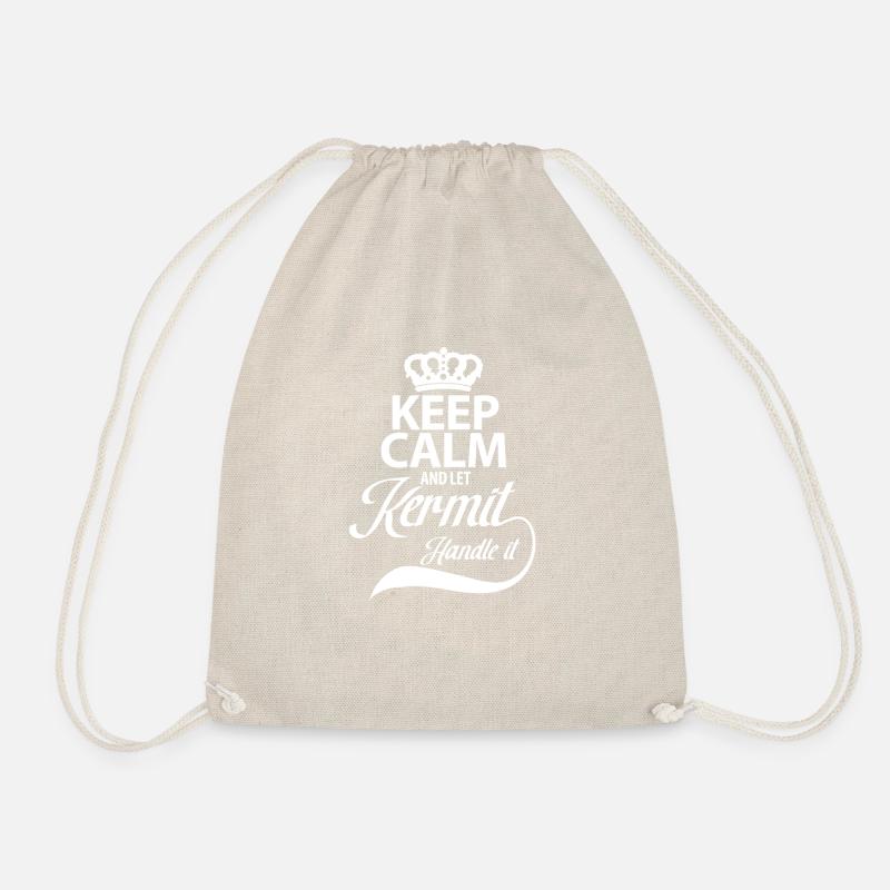 keep Calm and let Kermit Handle it - Turnbeutel - Natur