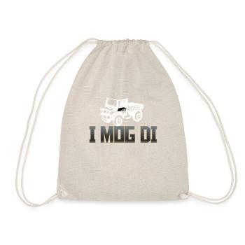 Unimog 406, off-road vehicle, commercial vehicle, truck - Drawstring Bag - nature - Front