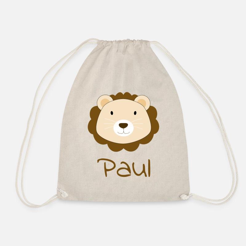 Löwe Paul - Turnbeutel - Natur