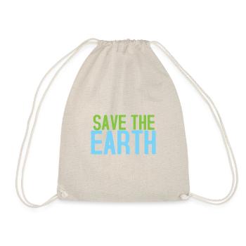 Sustainability - Drawstring Bag - nature - Front
