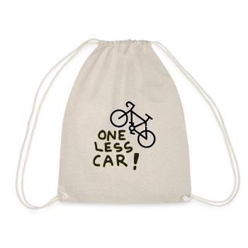Sustainability - Drawstring Bag - nature - Front