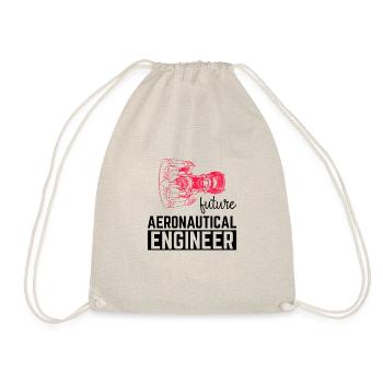 Futur ingénieur aéronautique - Sac de sport léger - nature - Devant