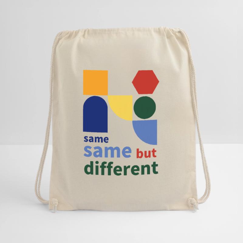 same same but different Turnbeutel