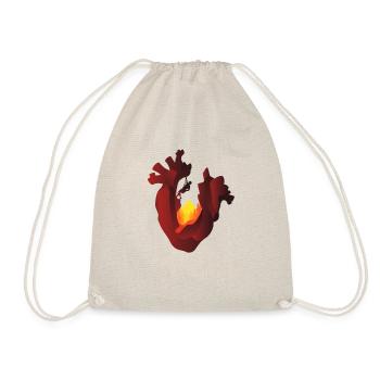 Extreme Climbing Bouldering Mountaineering Super love - Drawstring Bag - nature - Front