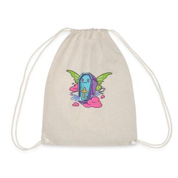 Fairycore Aesthetic Fee Coffin Bat Pastel Goth - Sac de sport léger - nature - Devant