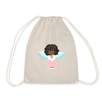 Christ Child Afro-Allemand Afro-Américain Noir - Sac de sport léger - nature - Devant