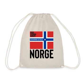 norwegen Eurovision - Turnbeutel - Natur - Vorne