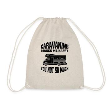 Camping-car Camp Camping Cadeau Camping Tentes Caravane - Sac de sport léger - nature - Devant