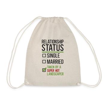 Landscaper Landscaping Landscape - Drawstring Bag - nature - Front