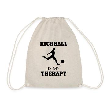 Ballsport Lustiges Sprichwort Kickball-Spieler - Turnbeutel - Natur - Vorne
