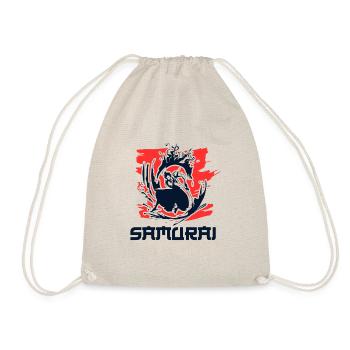 Samurai - Drawstring Bag - nature - Front