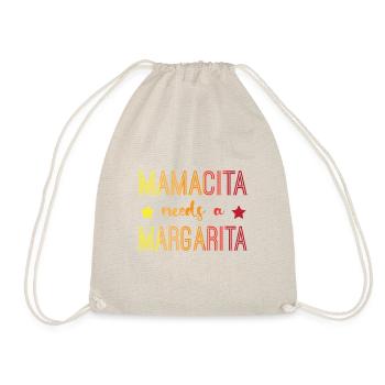 Mamacita needs a Margarita - Turnbeutel - Natur - Vorne