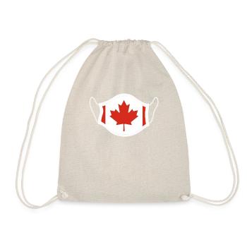 Canada Maple Leaf l'Unifolié Canadian - Drawstring Bag - nature - Front