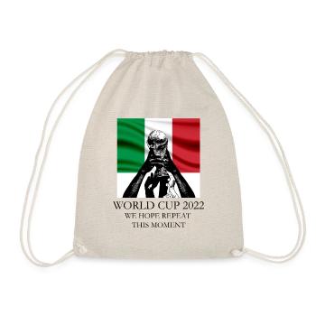 ITALY - Drawstring Bag - nature - Front