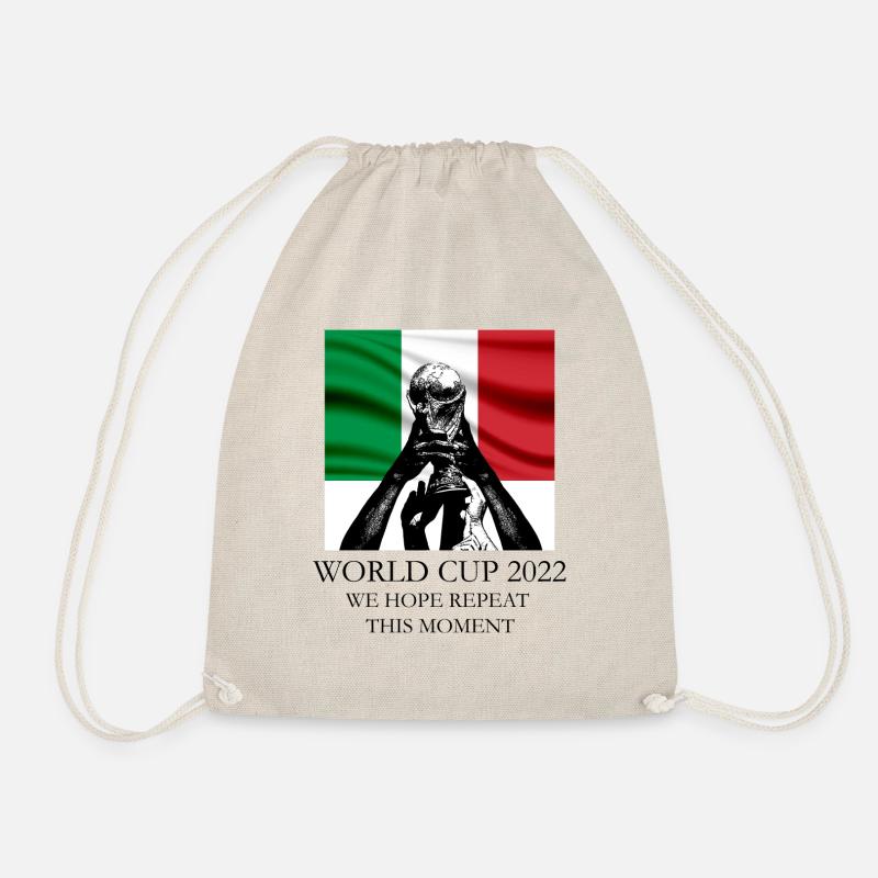 ITALY - Drawstring Bag - nature