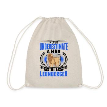 Leonberger Mann - Sac de sport léger - nature - Devant