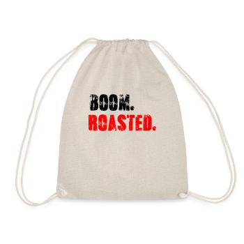 Boom Roasted - Drawstring Bag - nature - Front