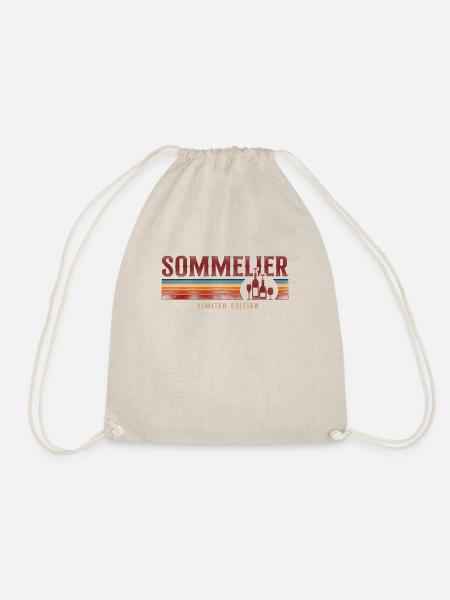 Sommelier Wine Drinking Tasting - Turnbeutel - Natur
