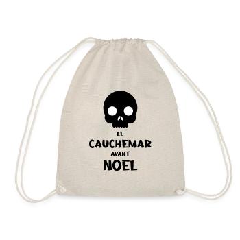 Le cauchemar avant le Noël - Sac de sport léger - nature - Devant