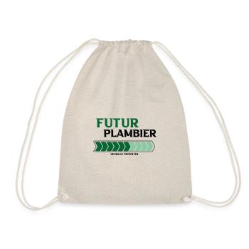 futur plombier - Sac de sport léger - nature - Devant