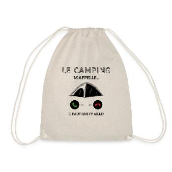 le campagne m'appelle il faut que j'y aille! - Sac de sport léger - nature - Devant