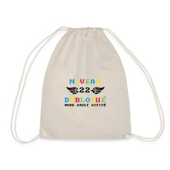 niveau 22 débloqué mode adult activé - Sac de sport léger - nature - Devant
