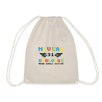 Niveau 31 Débloqué mode adult activé - Sac de sport léger - nature - Devant