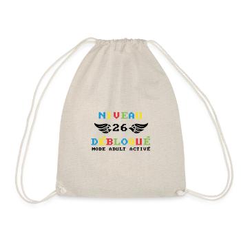 Niveau 26 Débloqué mode adult activé - Sac de sport léger - nature - Devant