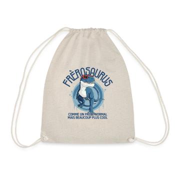 Grand Frère Dinosaure Humour Frérosaurus Famille - Sac de sport léger - nature - Devant