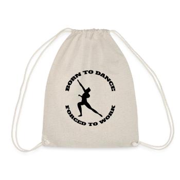 Ballet Dancer Dance Class Gift Dance Ballerina - Drawstring Bag - nature - Front