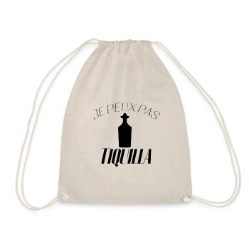 Je peux pas j'ai Tequila - Sac de sport léger - nature - Devant