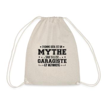 Garagiste idéal mythe , garagiste cadeau noël - Sac de sport léger - nature - Devant