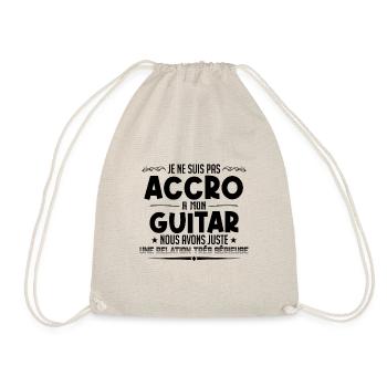 Pas accro à la guitare - Relation sérieuse - Sac de sport léger - nature - Devant